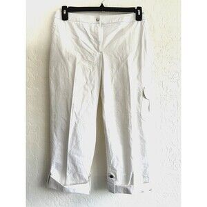 Zenergy By Chico's Woman's Cropped Capri Pants Size 0/Small minimal modern comfy